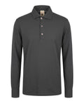 Polo homme H953 coton et modal manches longues