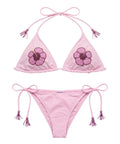Bikini MC2 Saint Barth avec broderies et perles