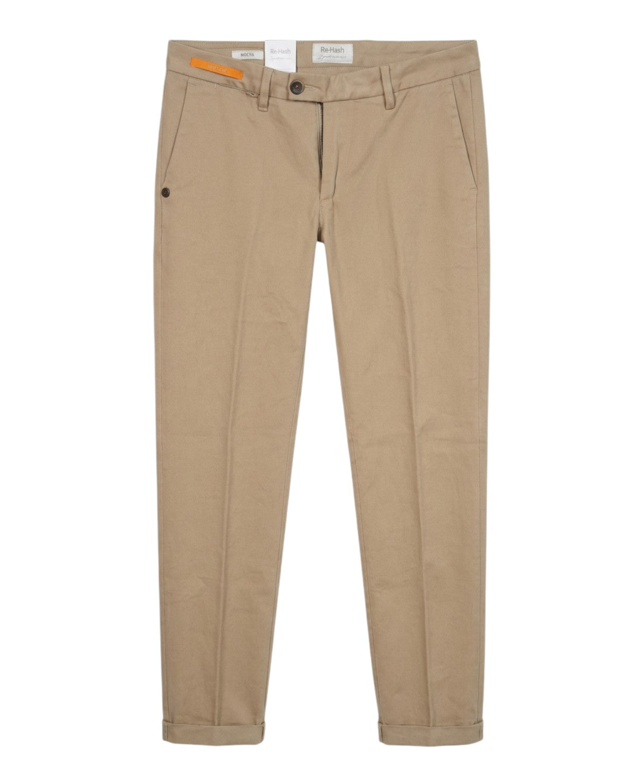 Pantalon Homme Coton Toucher Soie Re-Hash