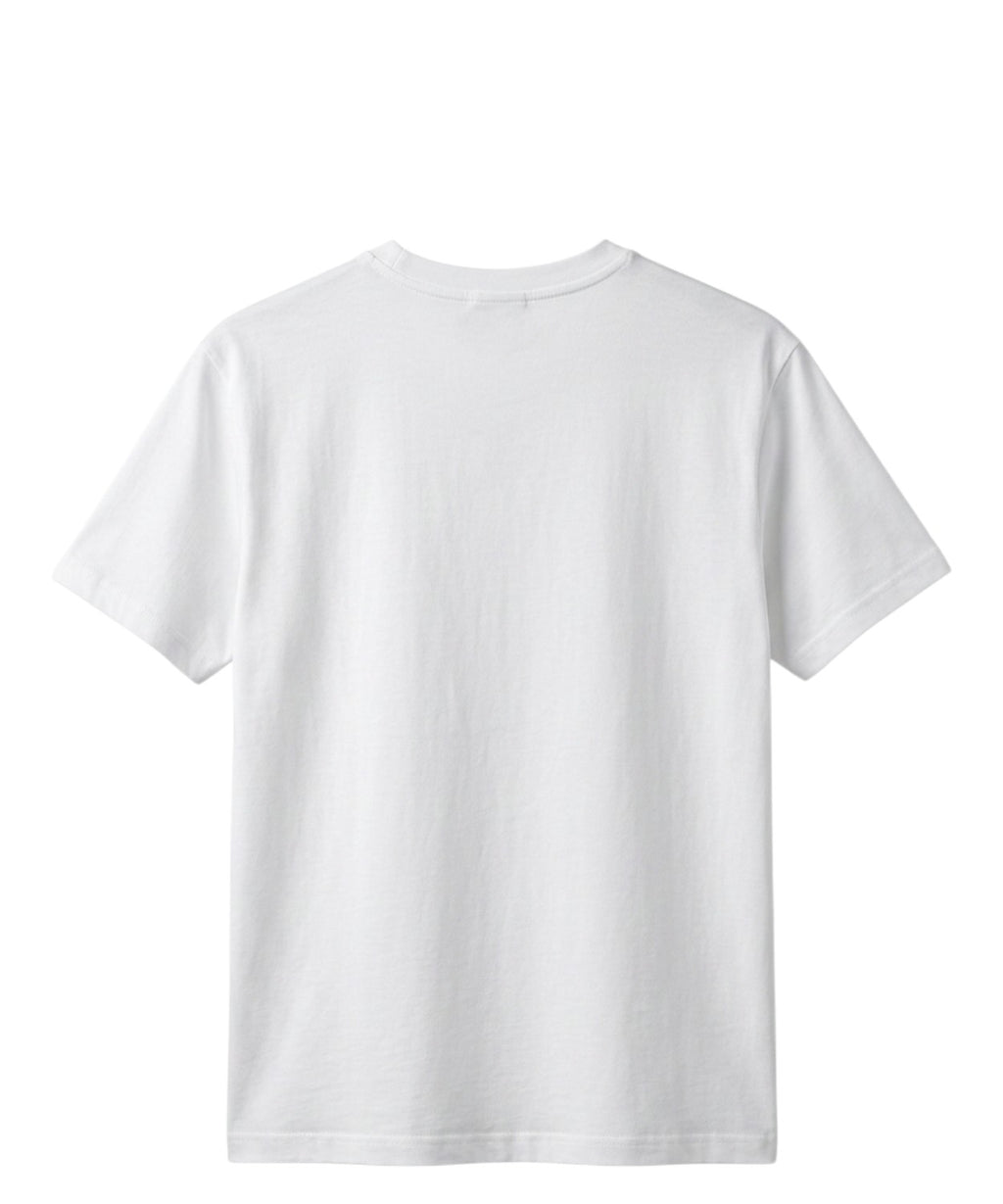 T-shirt Emilie MC2 Saint Barth avec broderie et charm appliqué