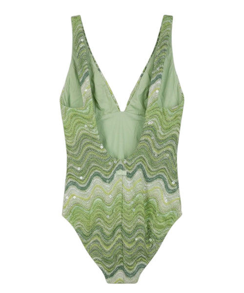 Maillot de bain une pièce MC2 Saint Barth avec paillettes