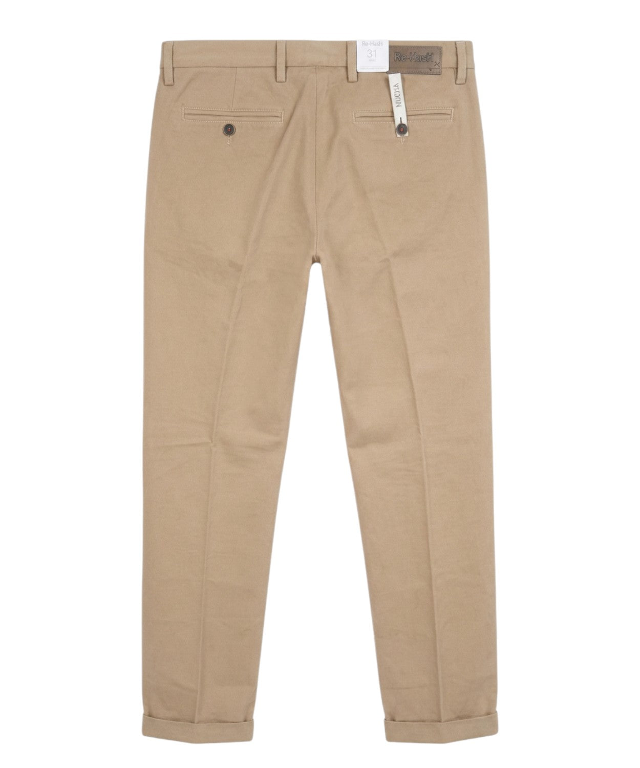 Pantalon Homme Coton Toucher Soie Re-Hash