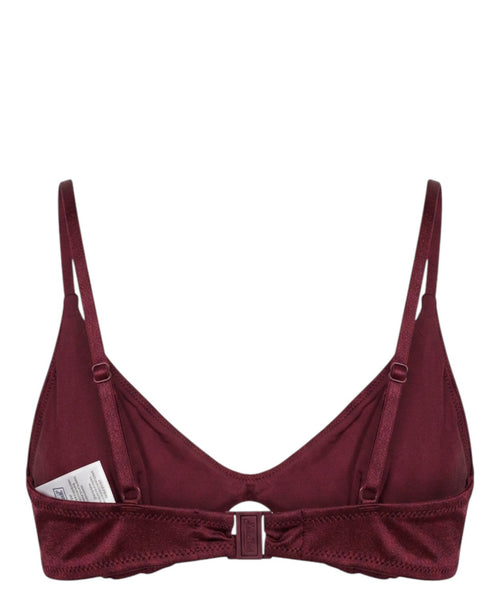 Top Bikini Paloma MC2 Saint Barth avec strass Léopard