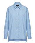 Pinko Connie Chemise en popeline de coton avec logo