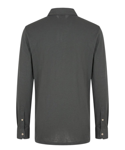 Polo homme H953 coton et modal manches longues