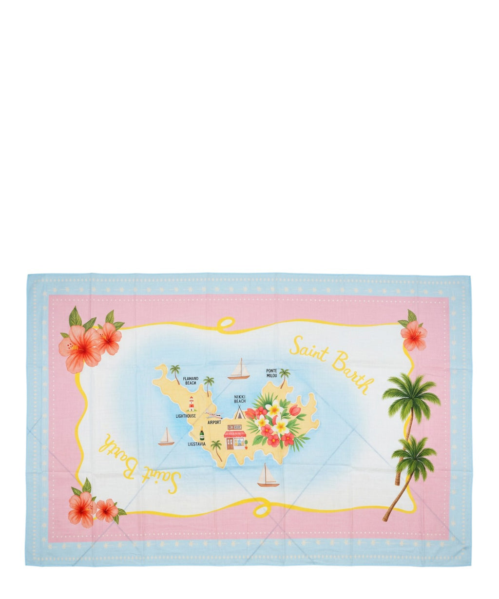 Pareo en soie Tahiti MC2 Saint Barth pour accessoires de plage
