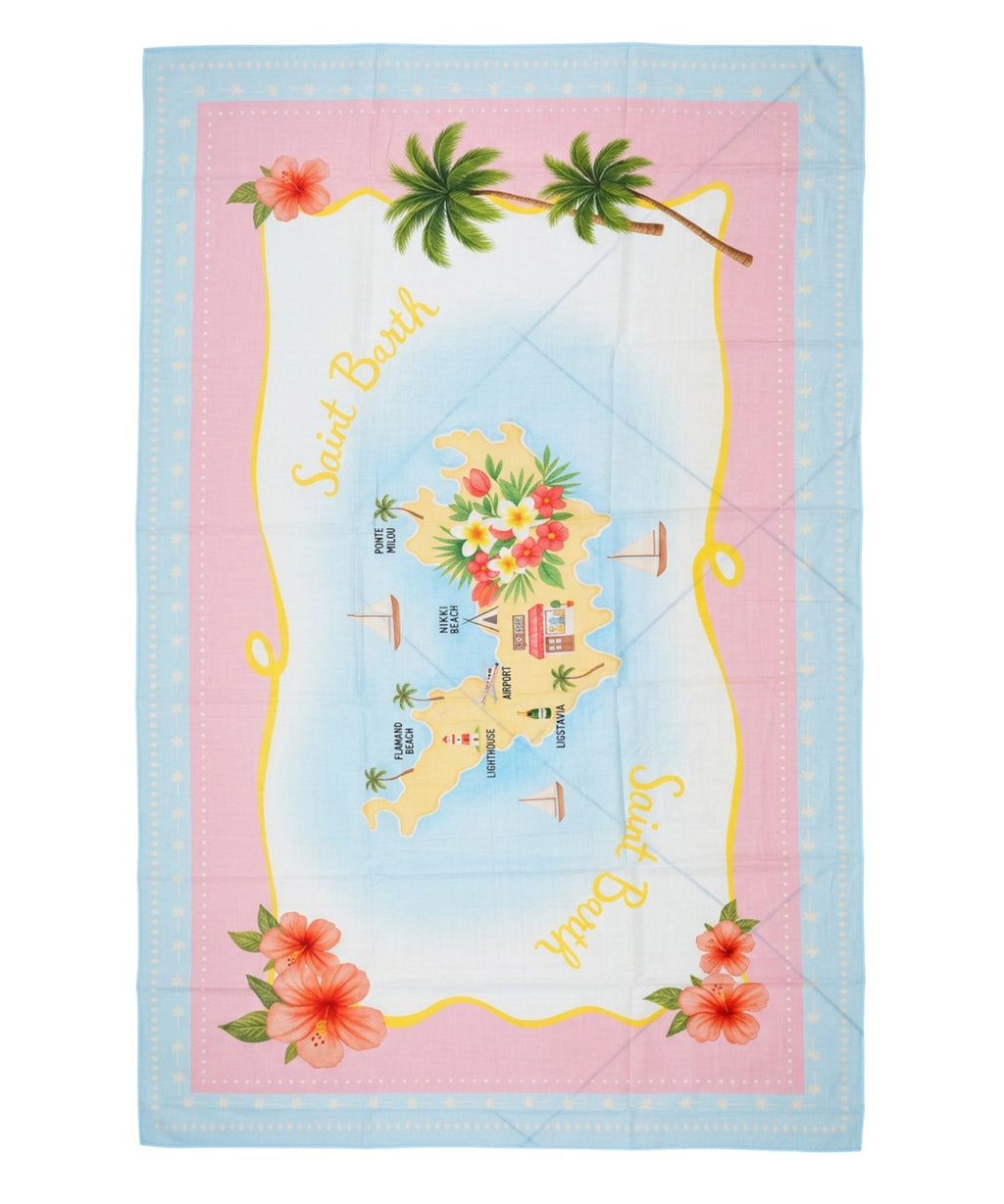 Pareo en soie Tahiti MC2 Saint Barth pour accessoires de plage