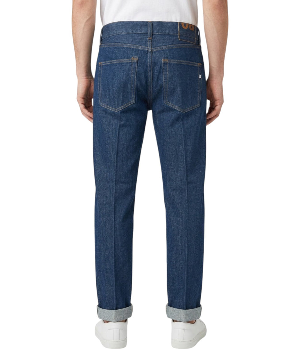 Jeans homme Dondup Relax Regular Fit en denim rigide