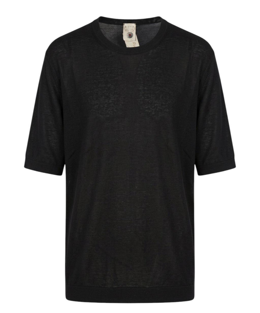 T-shirt Homme 100% Soie H953 Élégant et Léger