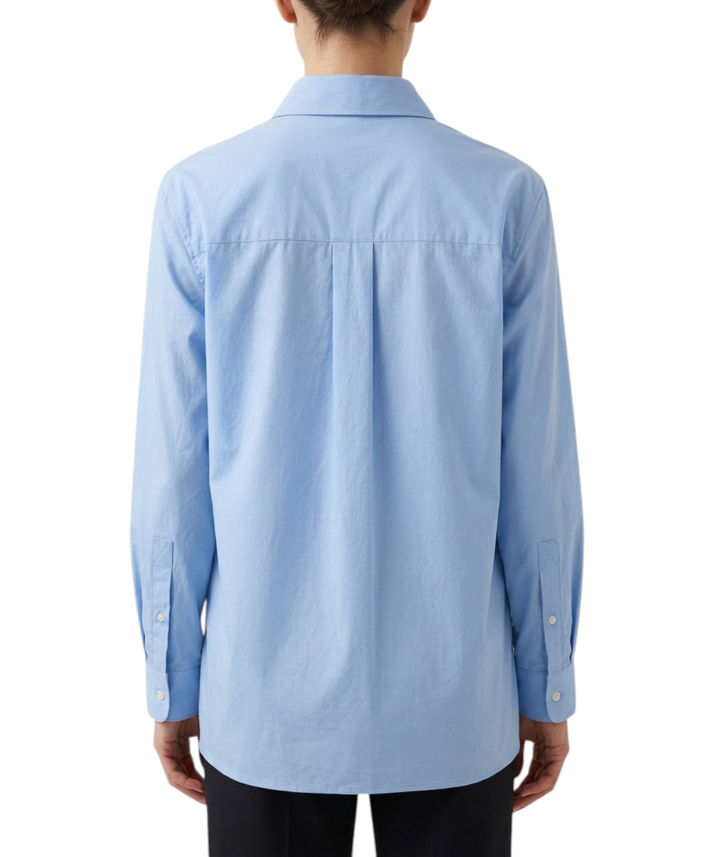 Pinko Connie Chemise en popeline de coton avec logo