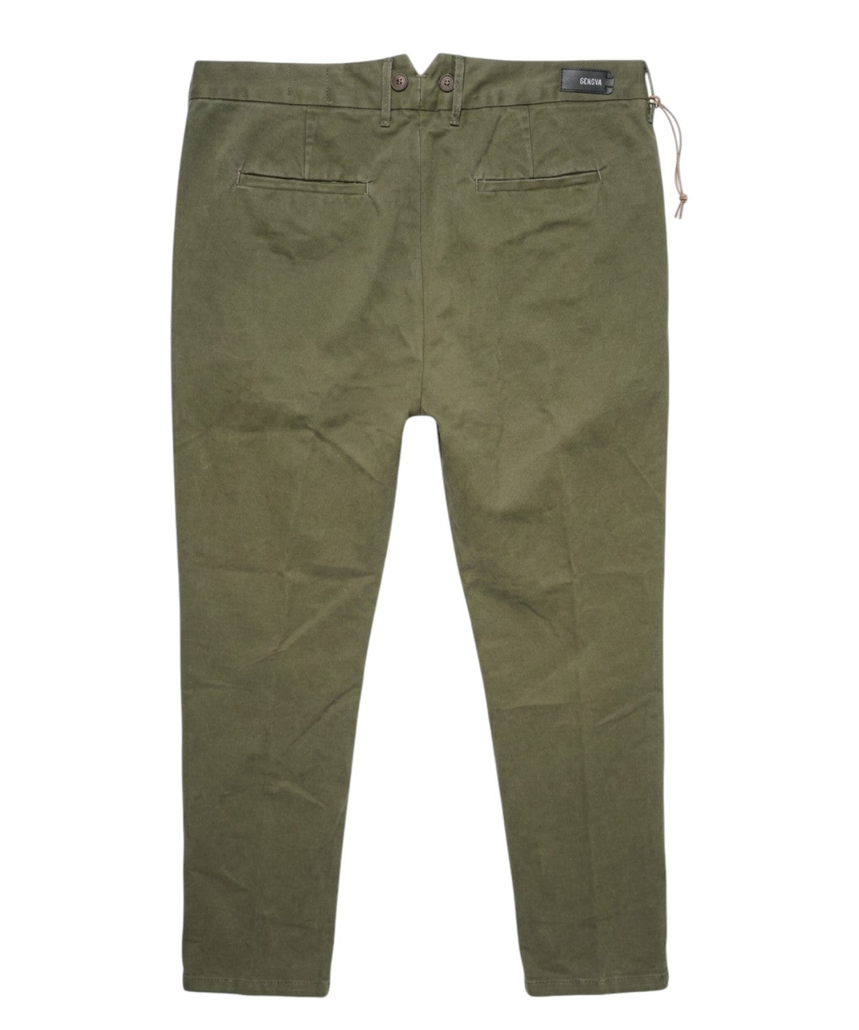 Pantalon homme en coton toile Genova effet pêche