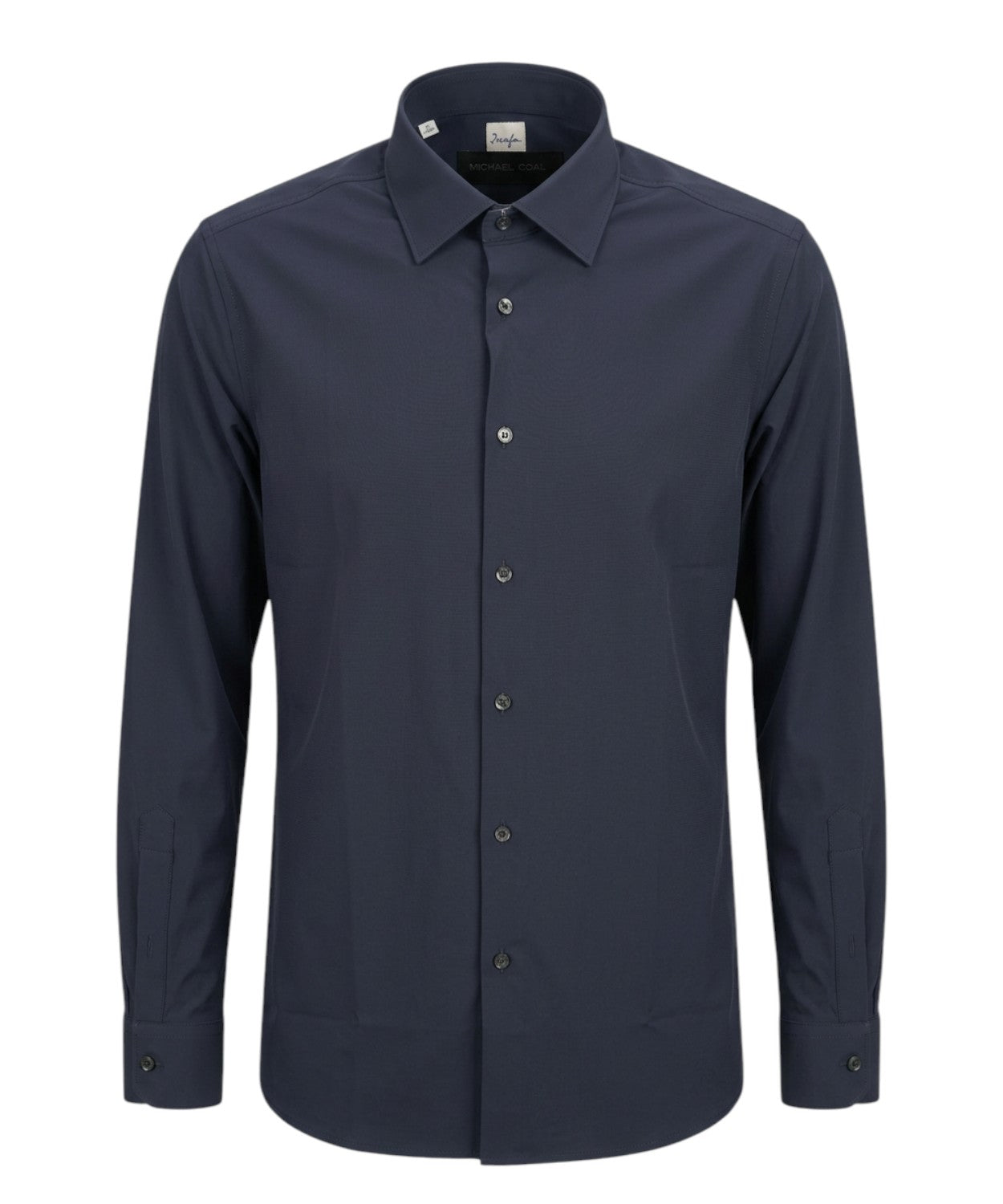 Chemise Homme Bleue Stretch Ingram en Nylon Élégante