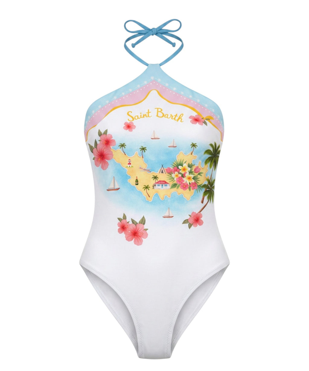 Maillot de bain une pièce MC2 Saint Barth Meryem imprimé