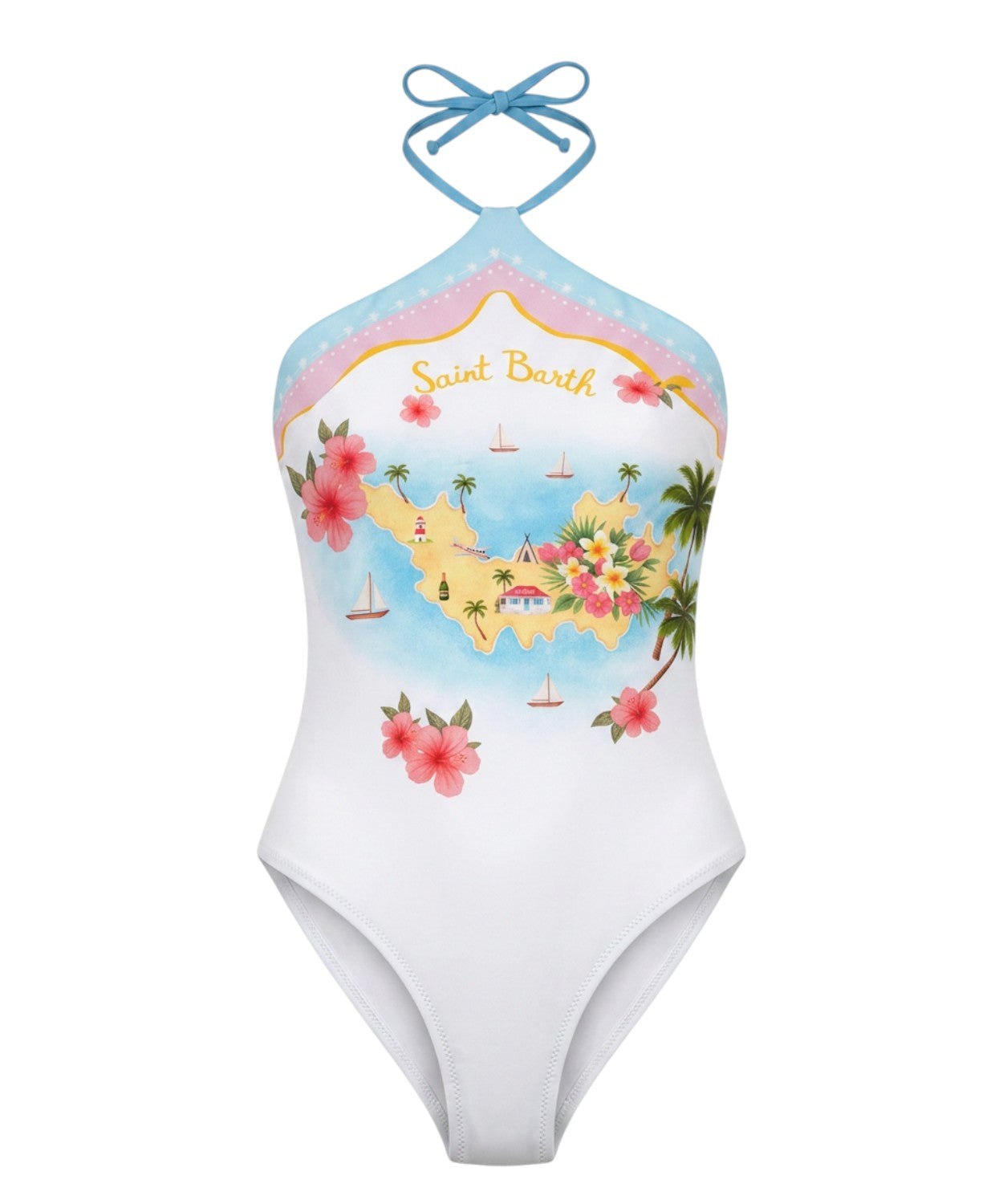 Maillot de bain une pièce MC2 Saint Barth Meryem imprimé