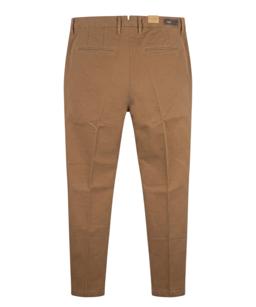 Pantalon homme en coton effet pêche - Toile Genova