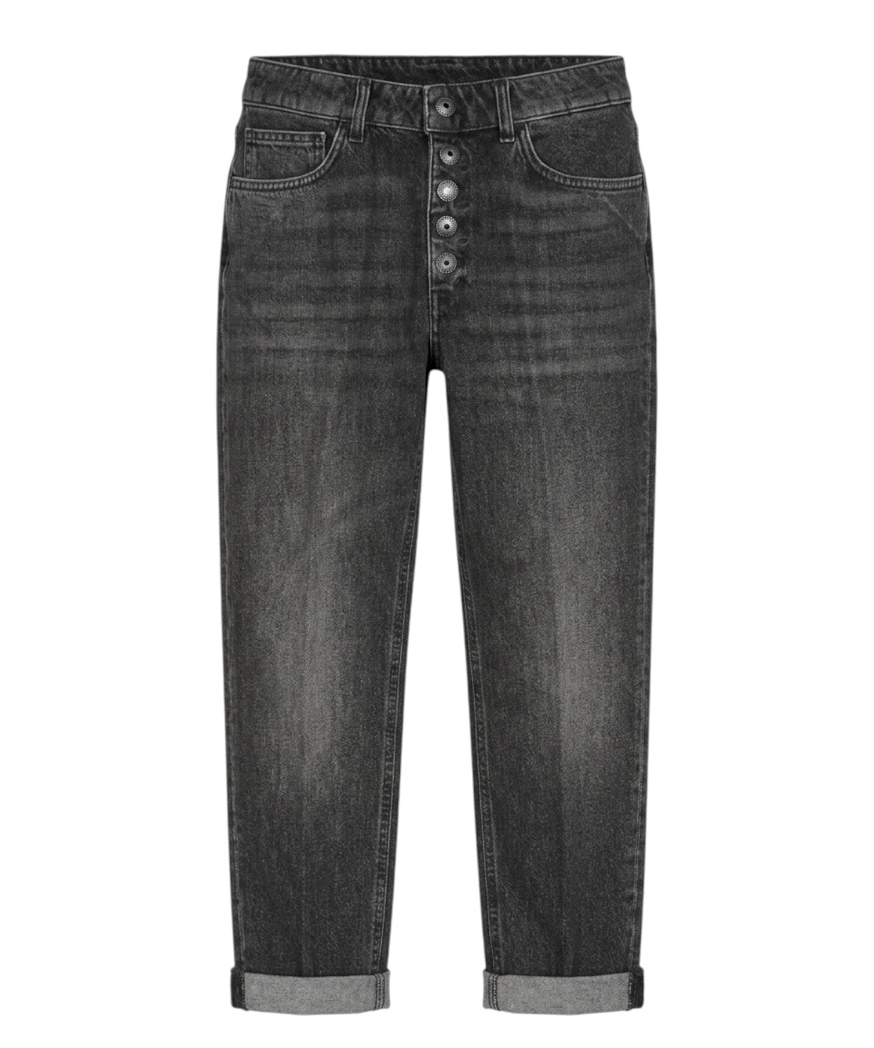 Jeans Dondup Koons en denim rigide 12 oz