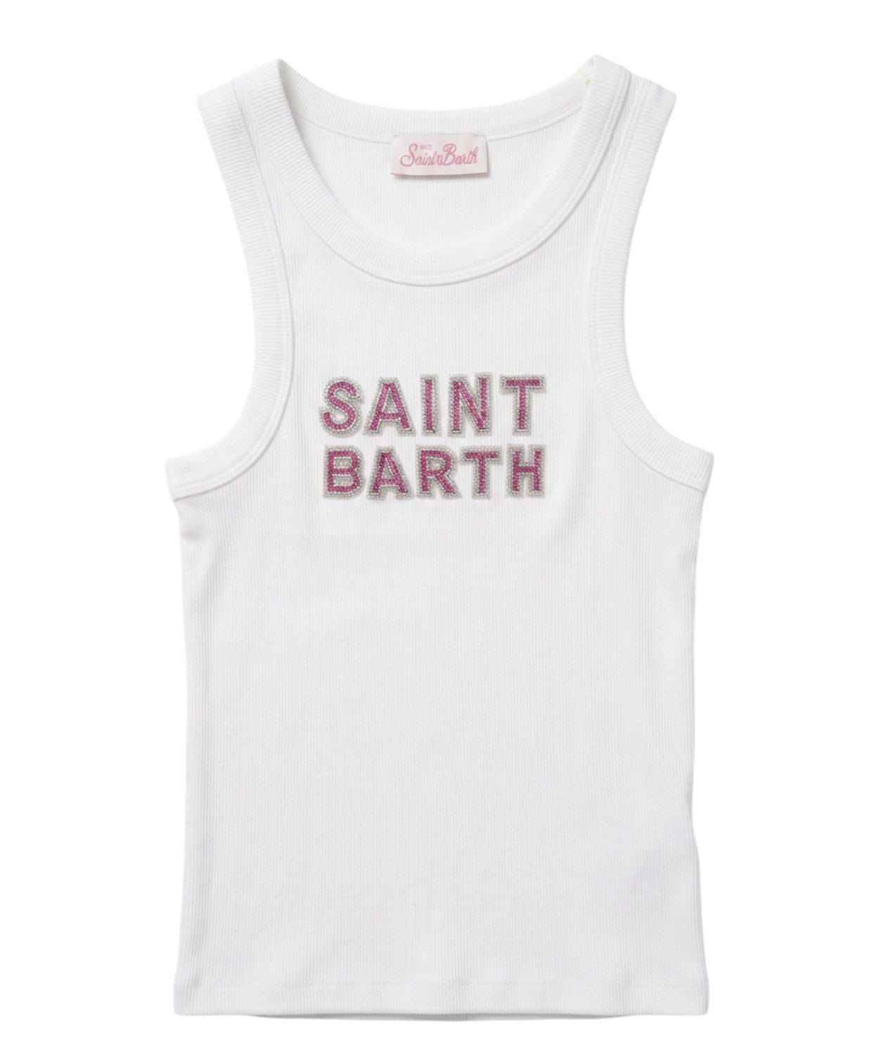 Débardeur Femme Estival MC2 Saint Barth avec Logo Perlé