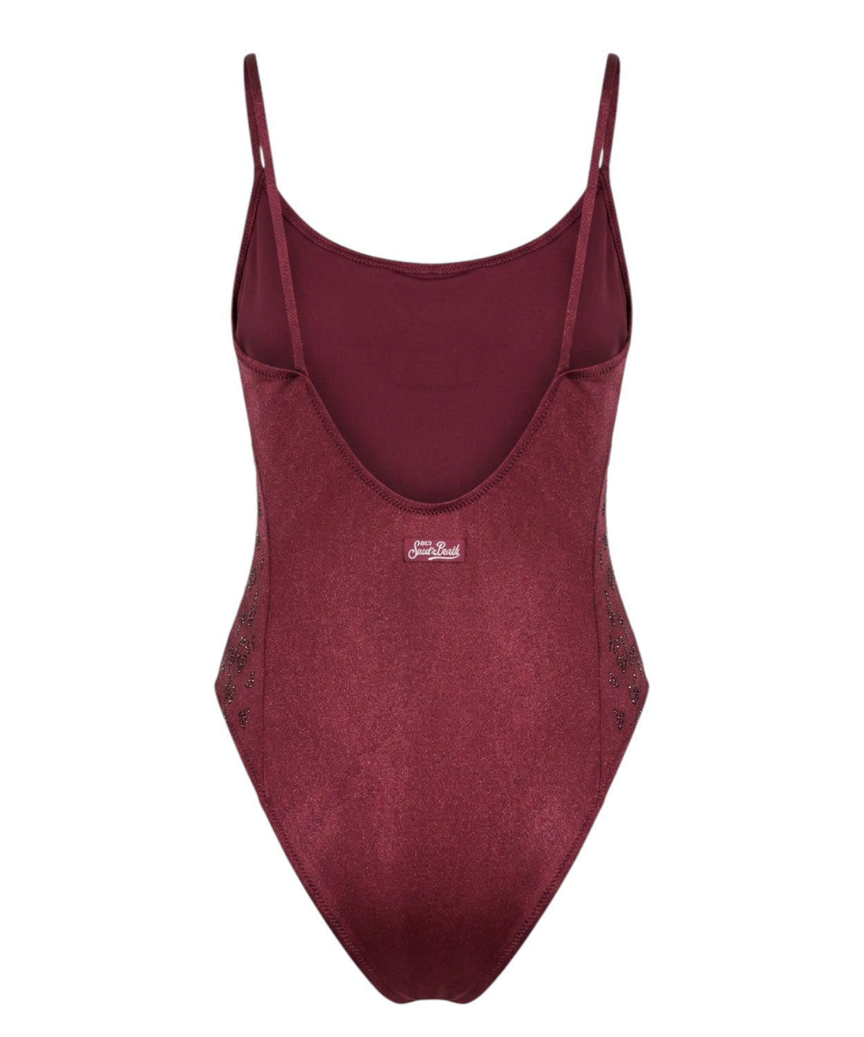 Maillot de bain une pièce Cecille MC2 avec strass léopard
