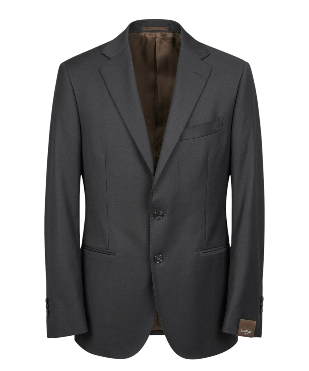 Robe Homme Sartitude en Laine Vierge avec Revers Classique