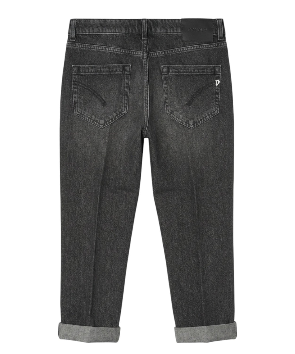 Jeans Dondup Koons en denim rigide 12 oz