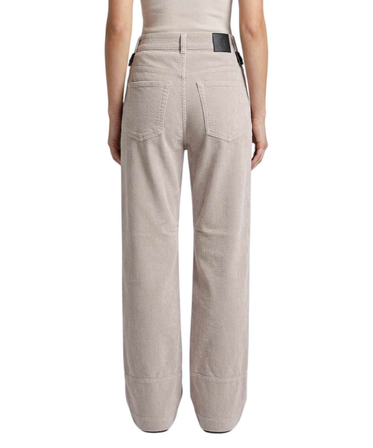 Pantaloni Donna Pinko Cyntia in Velluto a Coste