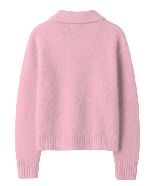 MC2 Saint Barth Annaelle Polos pour femme en mohair avec logo brodé