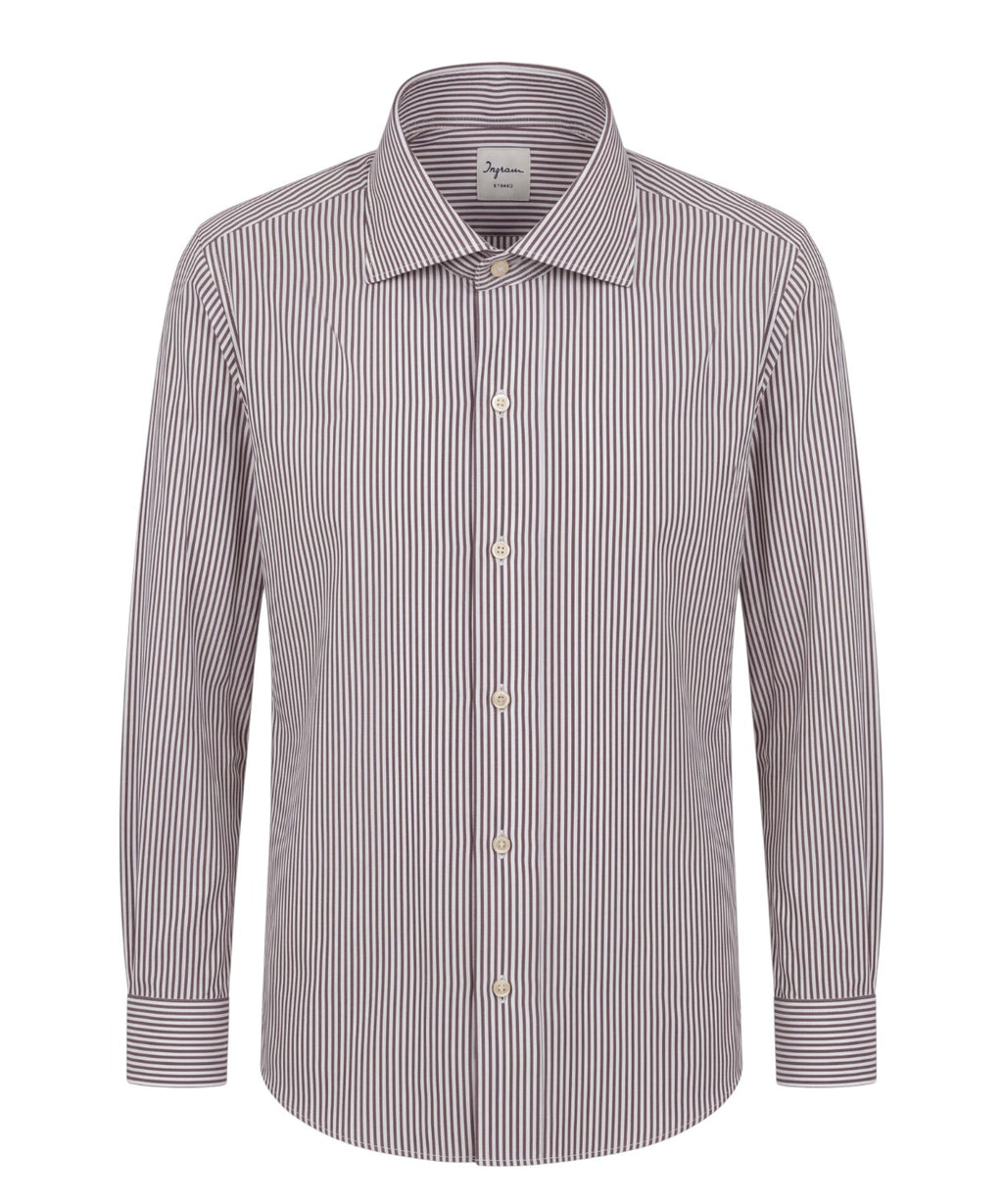 Ingram Dynamo Chemise Homme à rayures en nylon stretch