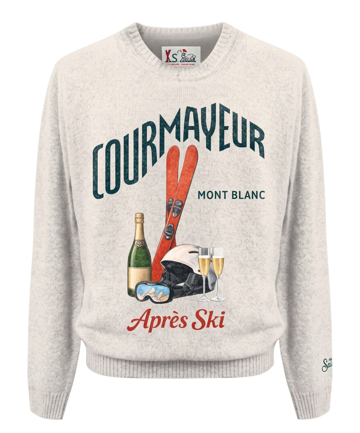 Pull col rond Heron en laine Saint Barth