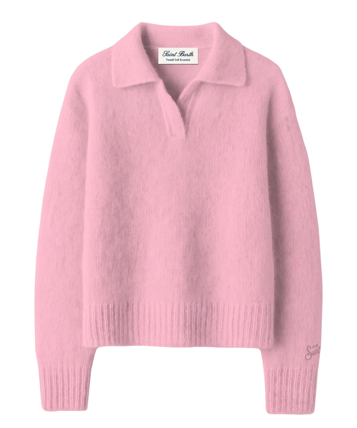 MC2 Saint Barth Annaelle Polos pour femme en mohair avec logo brodé