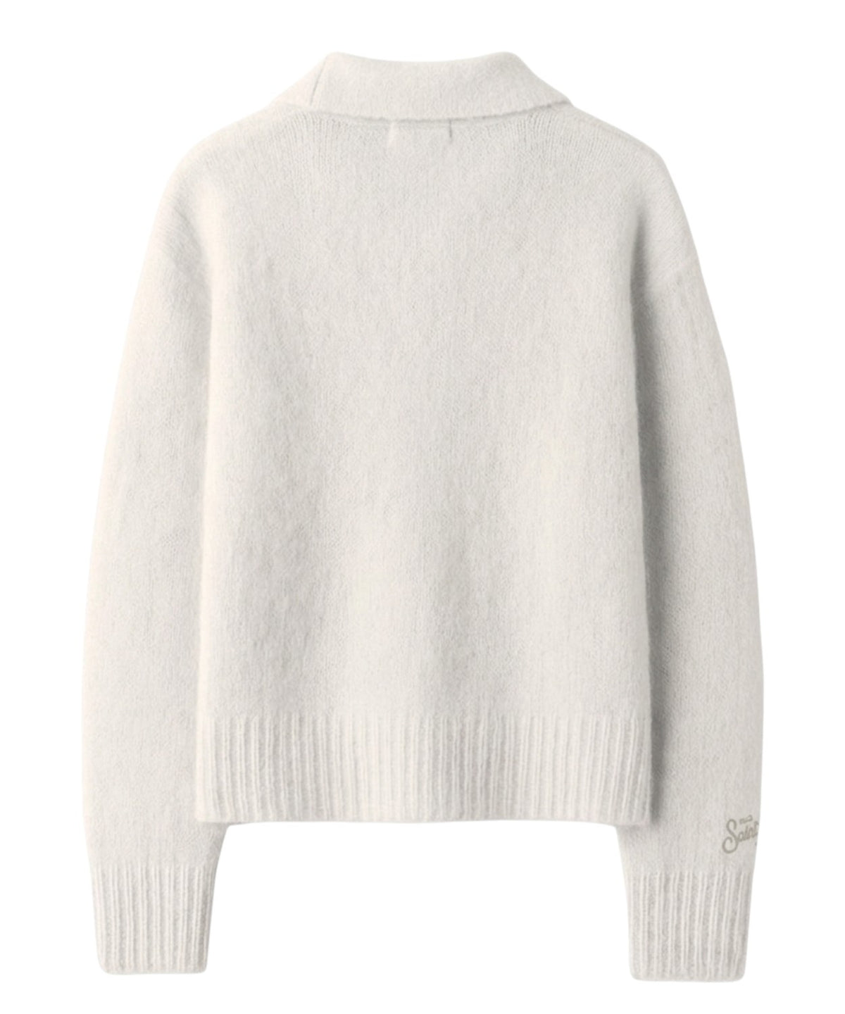 MC2 Saint Barth Annaelle Polos pour femme en mohair avec logo brodé