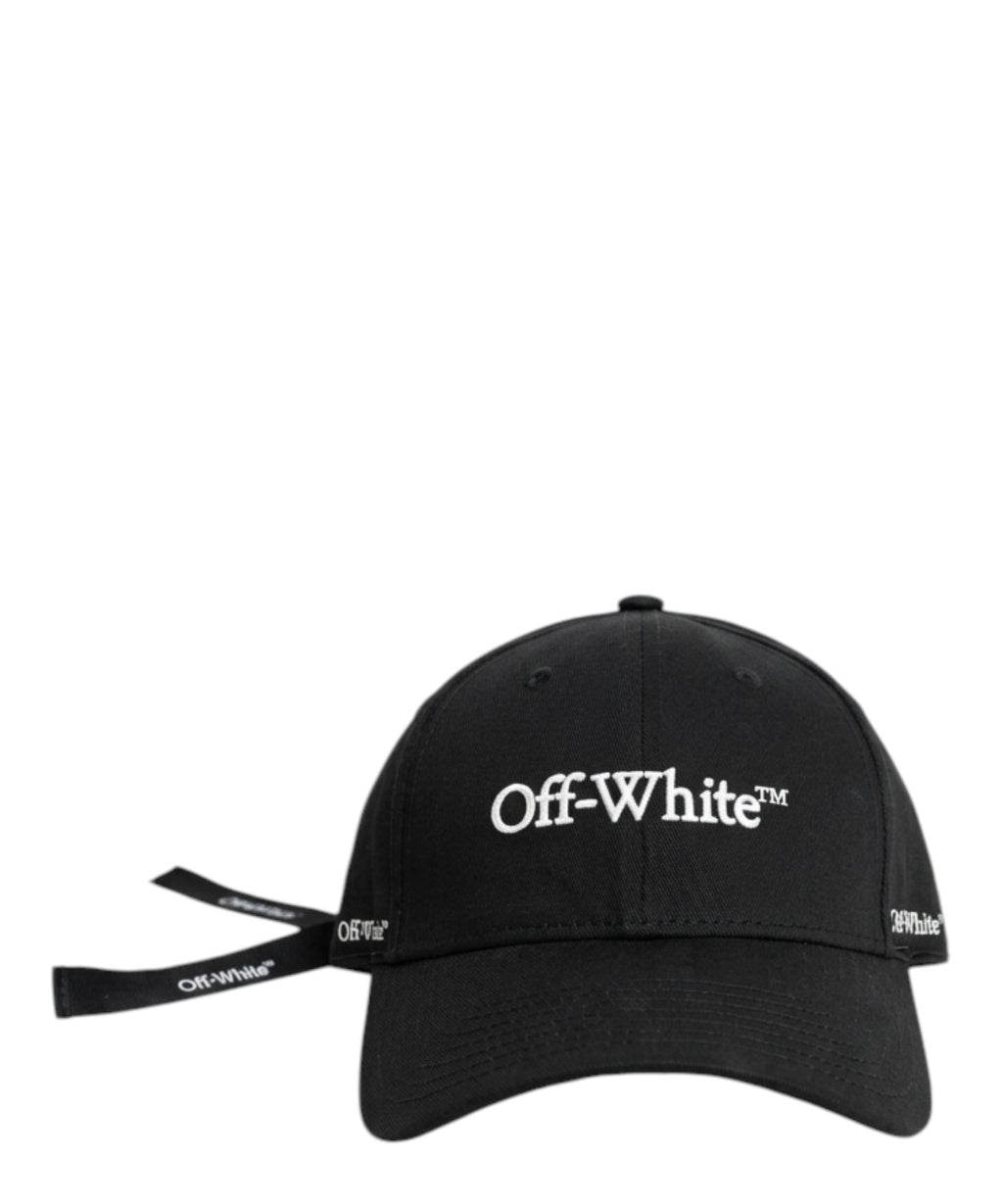 Casquette de baseball Off-White réglable avec logo et nœud papillon