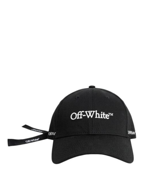 Casquette de baseball Off-White réglable avec logo et nœud papillon