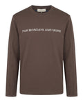 T-shirt à manches longues PINZA en coton avec logo