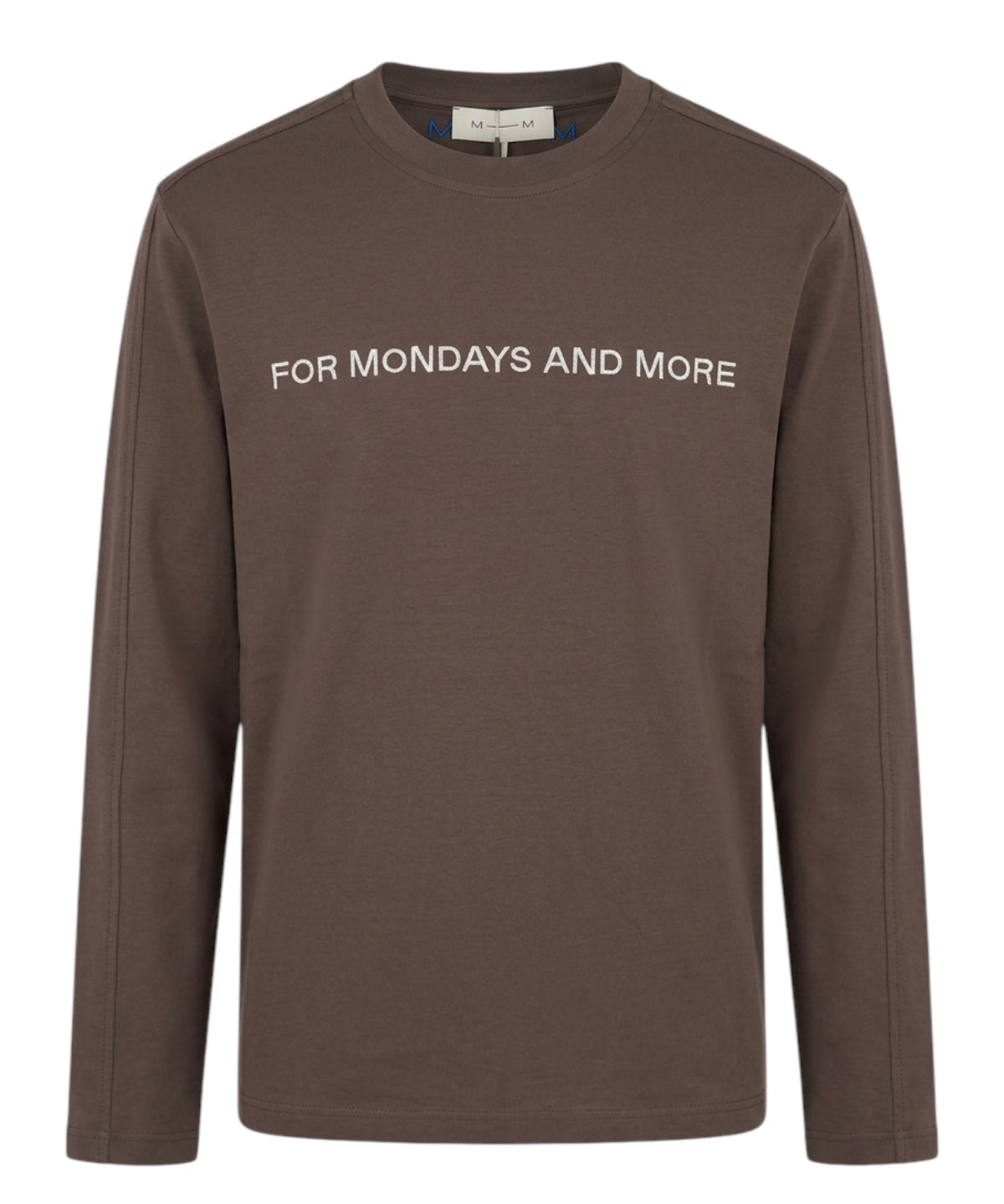 T-shirt à manches longues PINZA en coton avec logo