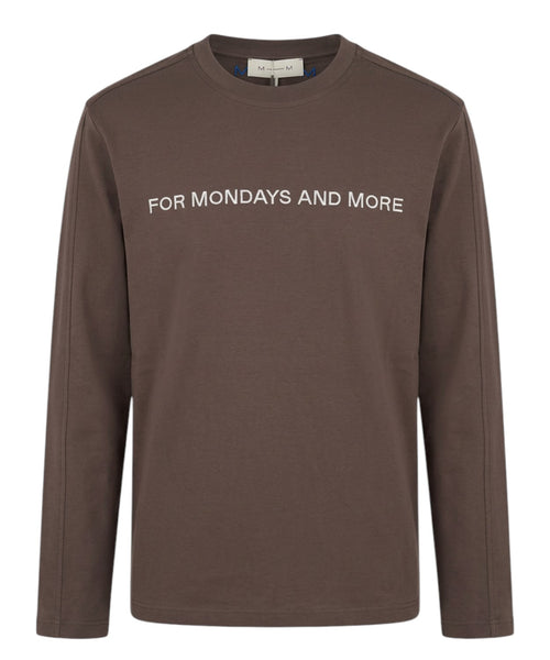 T-shirt à manches longues PINZA en coton avec logo