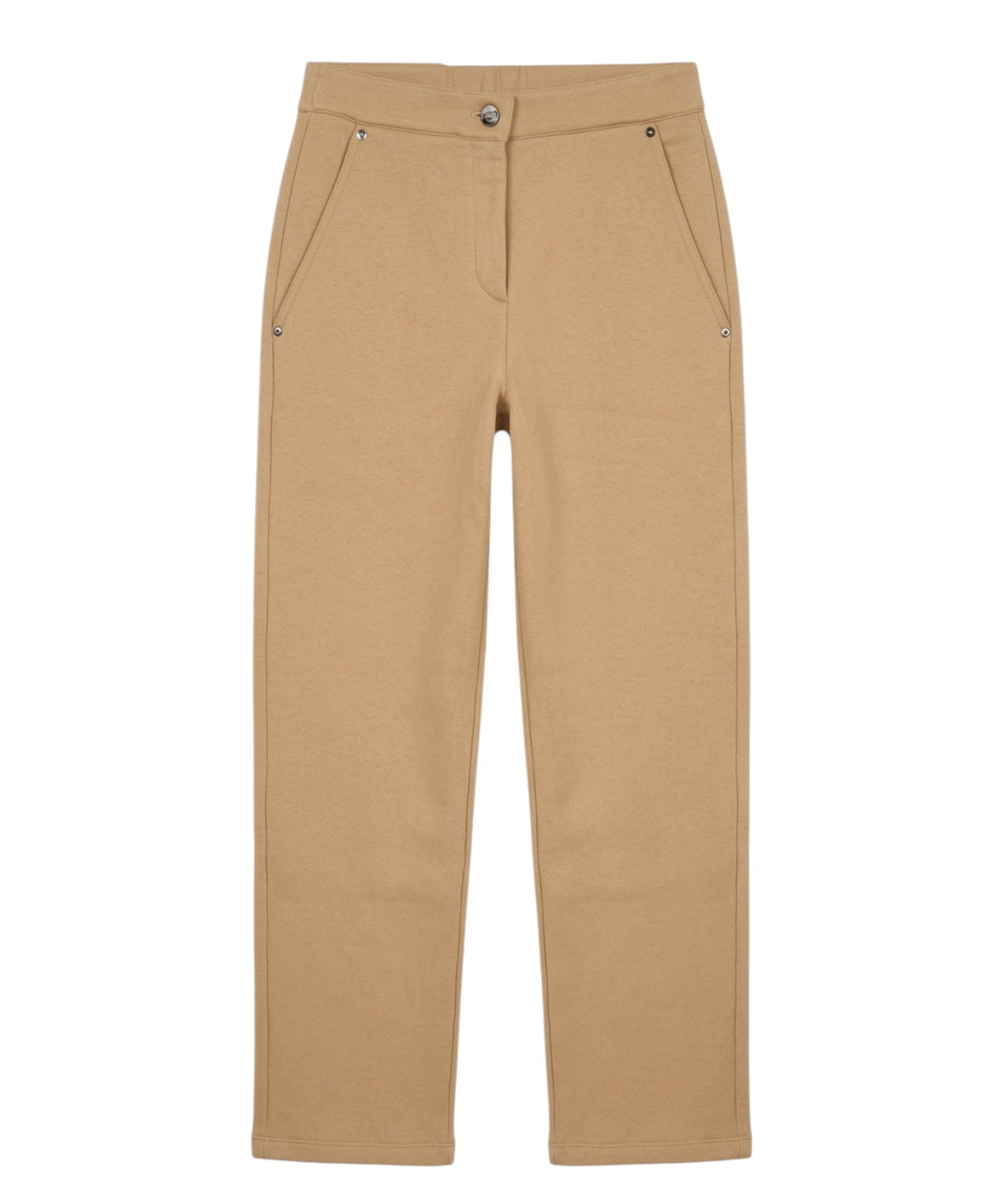 Pantalons MM Max Mara courts en jersey molletonné