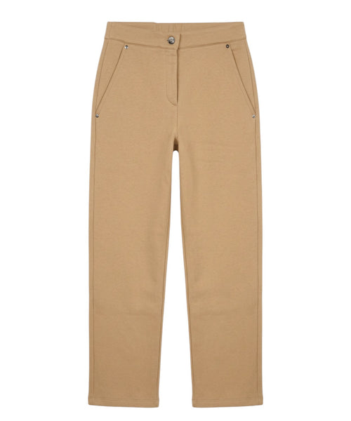 Pantalons MM Max Mara courts en jersey molletonné