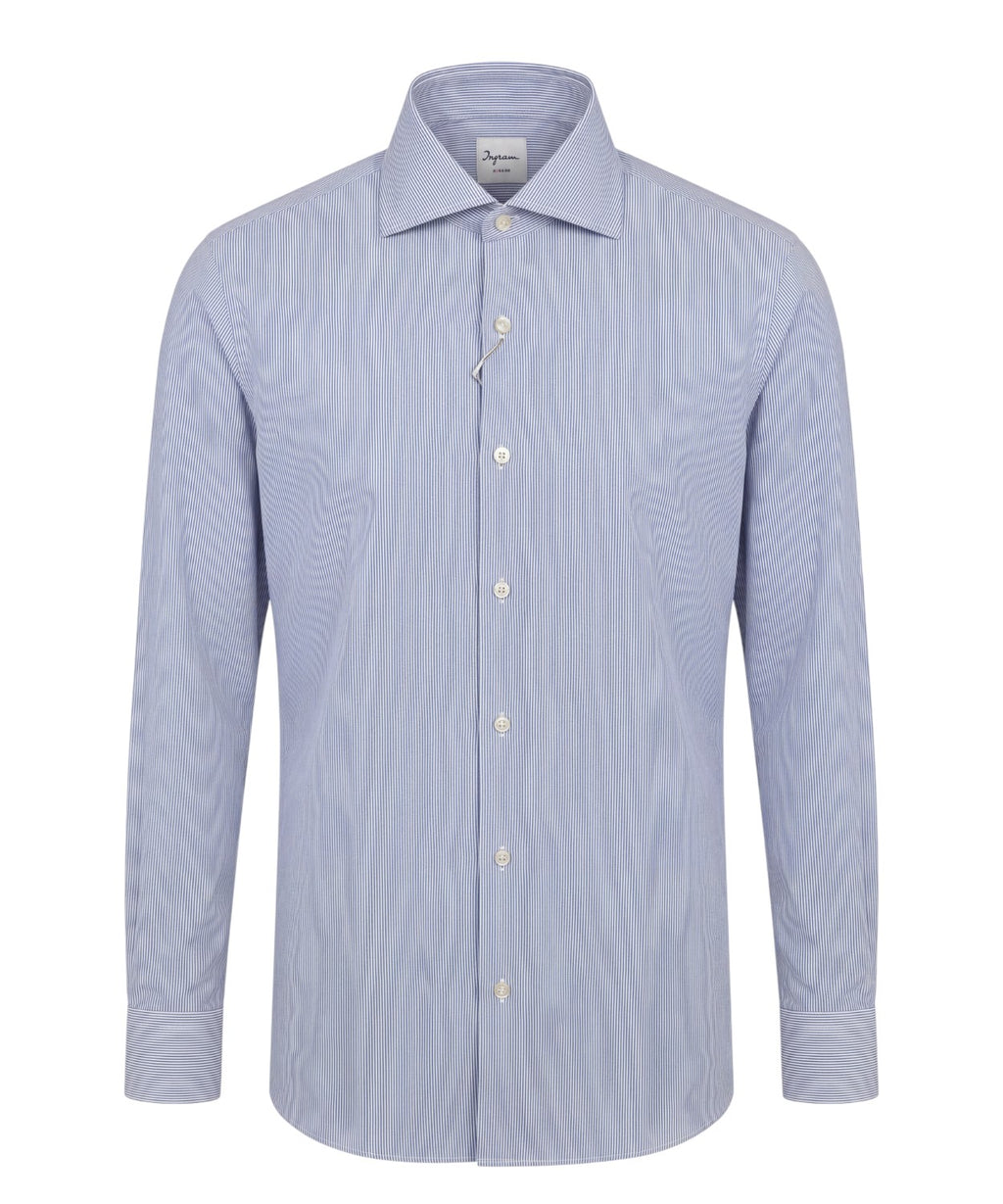 Ingram Dynamo Chemise Homme à rayures en nylon stretch