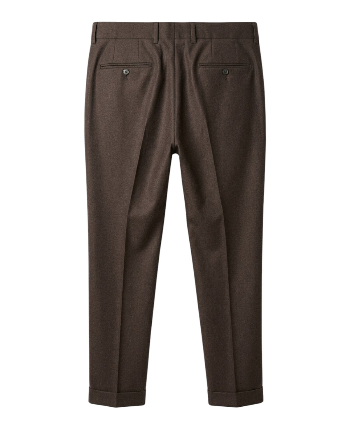 Pantalons Homme Sartitude sartoriaux en flanelle de laine Drop R6