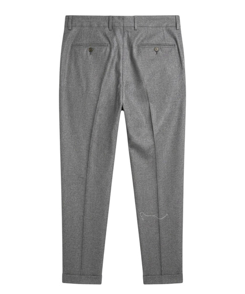 Pantalons Homme Sartitude sartoriaux en flanelle de laine Drop R6