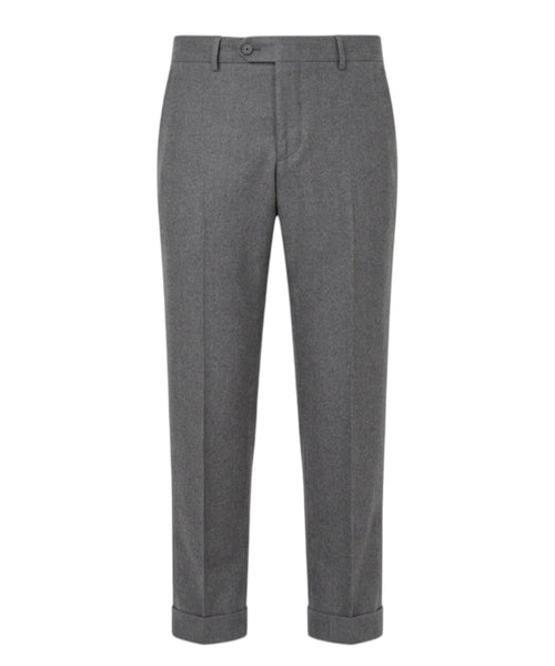 Pantalons Homme Sartitude sartoriaux en flanelle de laine Drop R6