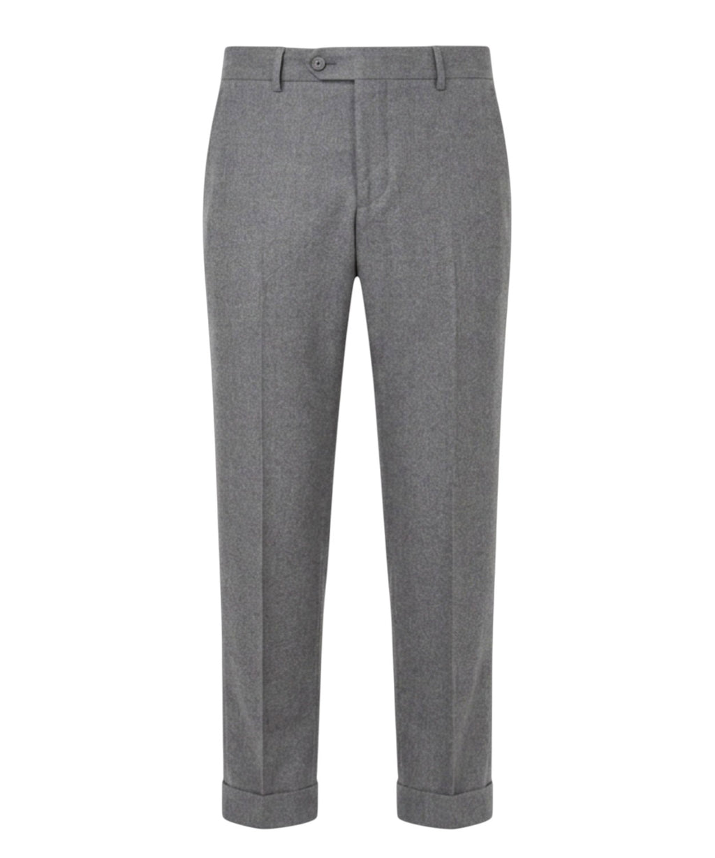 Pantalons Homme Sartitude sartoriaux en flanelle de laine Drop R6