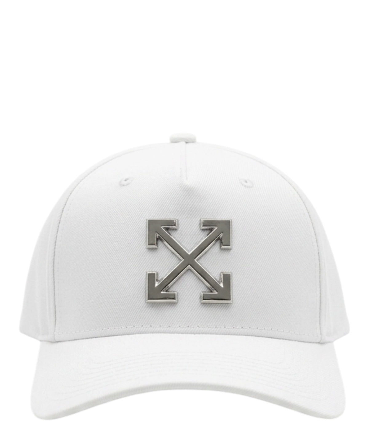Casquette de baseball Off-White réglable avec plaque logo