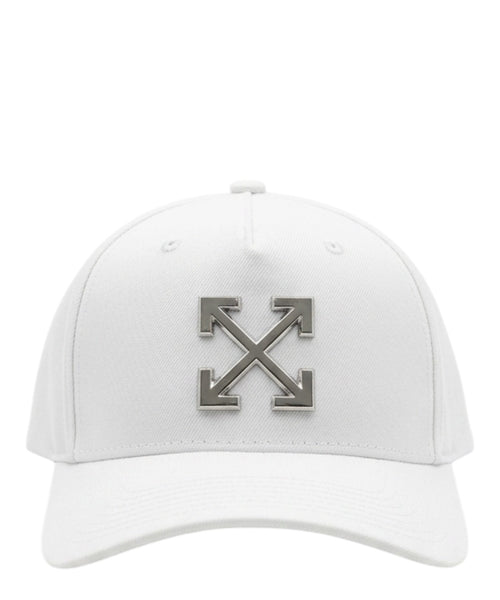 Casquette de baseball Off-White réglable avec plaque logo