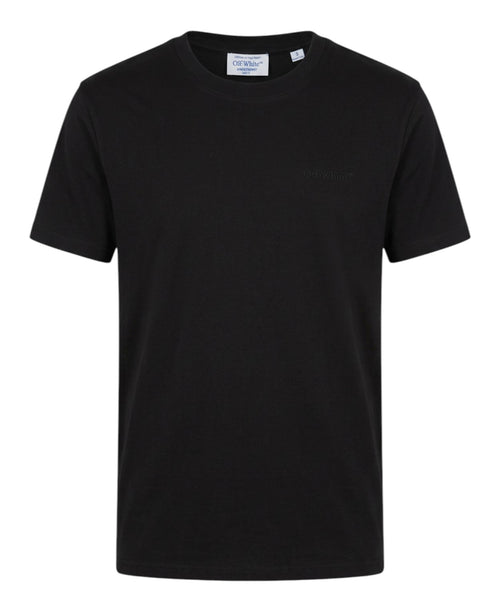 Lot de 2 T-shirts Off-White à col rond avec logo brodé