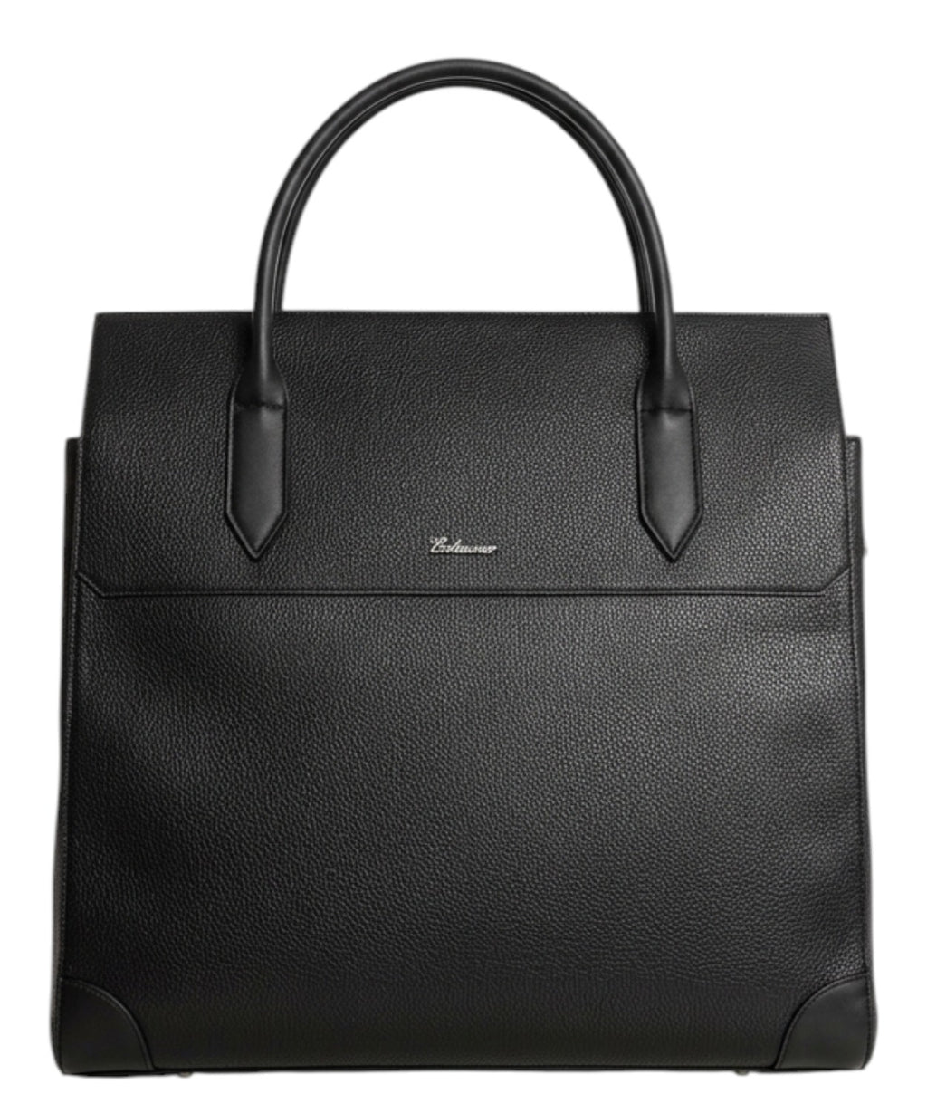 Sacoche GCDS Big Man en cuir avec maxi logo