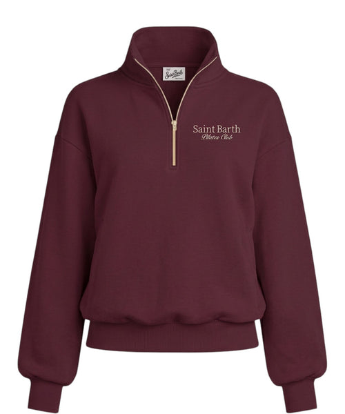 Sweat-shirt demi-zippé MC2 Saint Barth Pilates Club