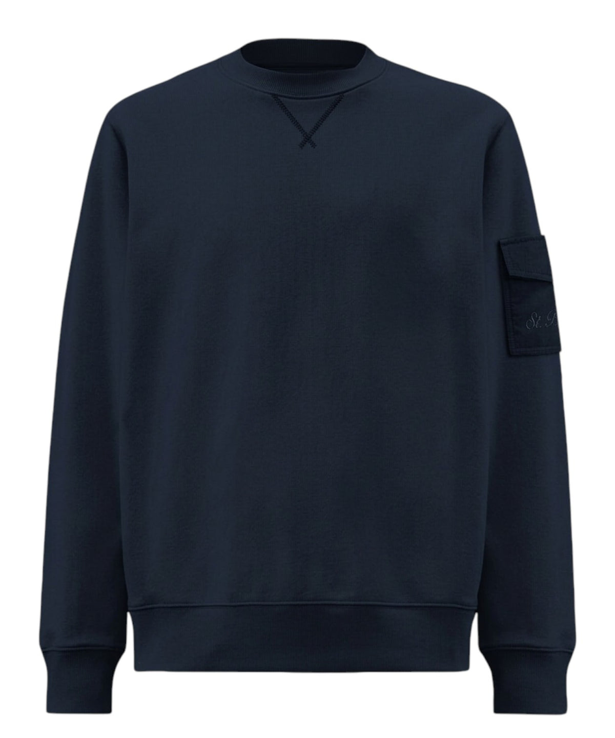 Sweatshirt Homme MC2 Saint Barth Aron avec poche sur la manche