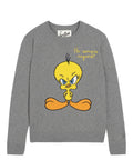 Pull col rond New Queen avec jacquard Snoopy