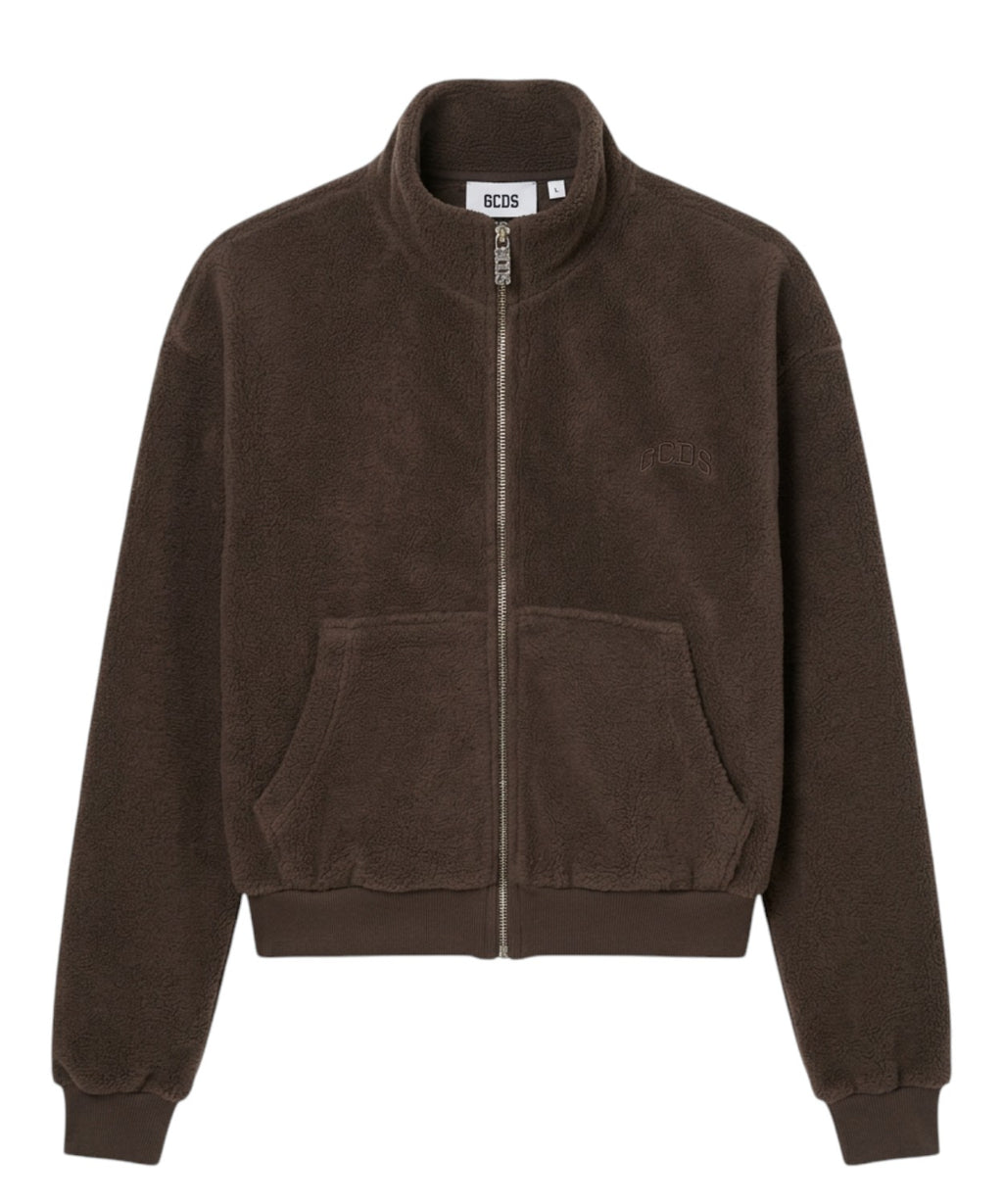 Sweat-shirt GCDS Logo Lounge zippé en polaire